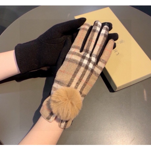 Replica Burberry Gloves #1249484 $39.00 USD for Wholesale