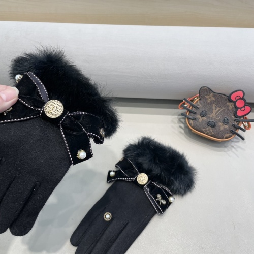 Replica Chanel Gloves For Women #1249488 $45.00 USD for Wholesale