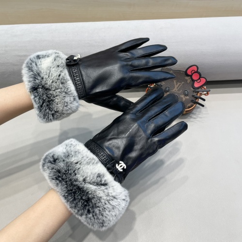 Replica Chanel Gloves For Women #1249495 $52.00 USD for Wholesale