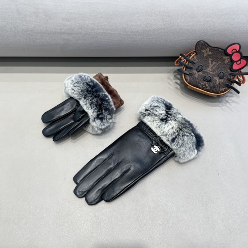 Replica Chanel Gloves For Women #1249495 $52.00 USD for Wholesale