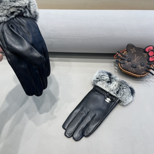 Replica Chanel Gloves For Women #1249495 $52.00 USD for Wholesale