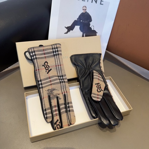 Replica Burberry Gloves For Women #1249497 $52.00 USD for Wholesale