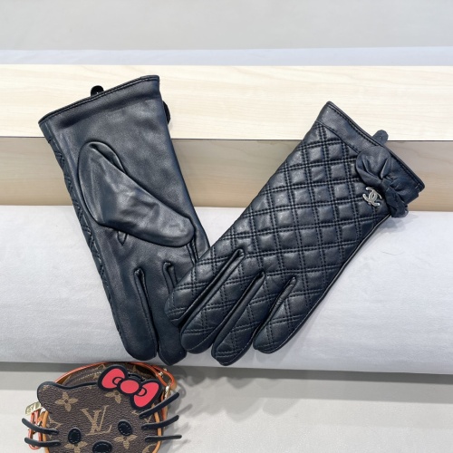 Replica Chanel Gloves For Women #1249499 $42.00 USD for Wholesale