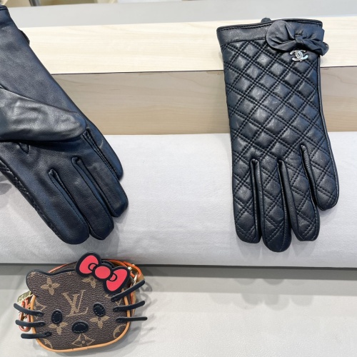 Replica Chanel Gloves For Women #1249499 $42.00 USD for Wholesale