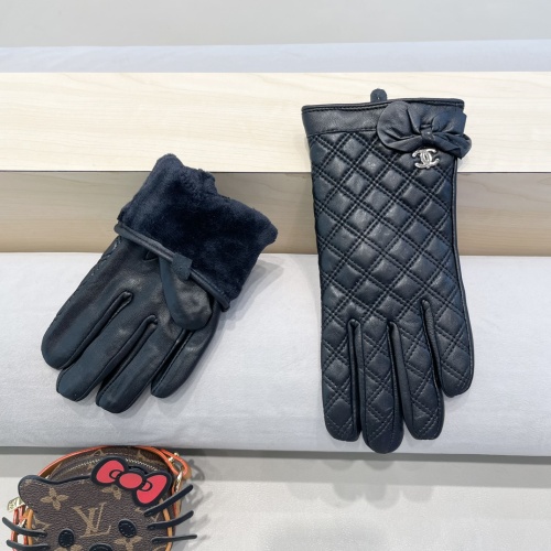 Replica Chanel Gloves For Women #1249499 $42.00 USD for Wholesale