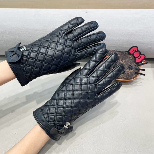 Replica Chanel Gloves For Women #1249499 $42.00 USD for Wholesale