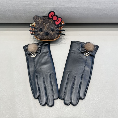 Louis Vuitton LV Gloves For Women #1249505 $45.00 USD, Wholesale Replica Louis Vuitton LV Gloves