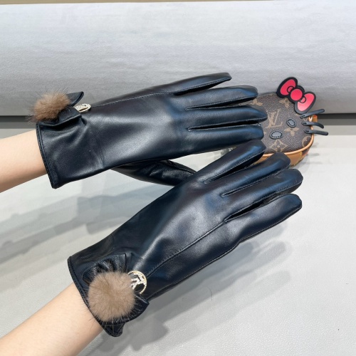 Replica Louis Vuitton LV Gloves For Women #1249505 $45.00 USD for Wholesale