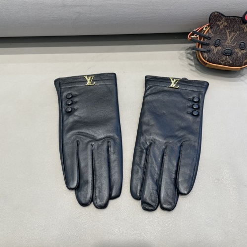 Louis Vuitton LV Gloves For Men #1249561 $48.00 USD, Wholesale Replica Louis Vuitton LV Gloves