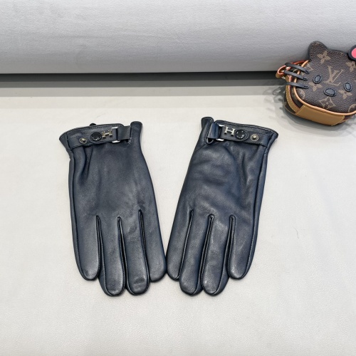 Hermes Gloves For Men #1249563 $48.00 USD, Wholesale Replica Hermes Gloves