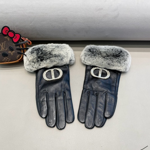 Christian Dior Gloves For Women #1249567 $52.00 USD, Wholesale Replica Christian Dior Gloves