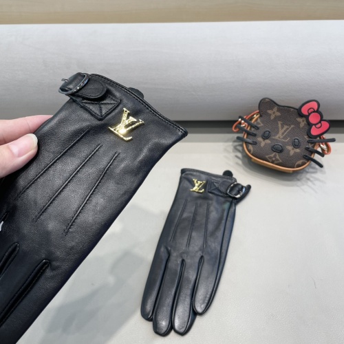 Replica Louis Vuitton LV Gloves For Women #1249582 $48.00 USD for Wholesale