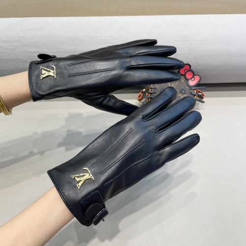 Replica Louis Vuitton LV Gloves For Women #1249582 $48.00 USD for Wholesale