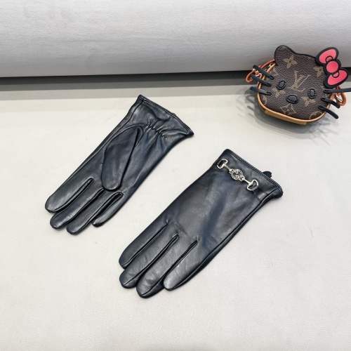 Replica Gucci Gloves For Women #1249596 $45.00 USD for Wholesale