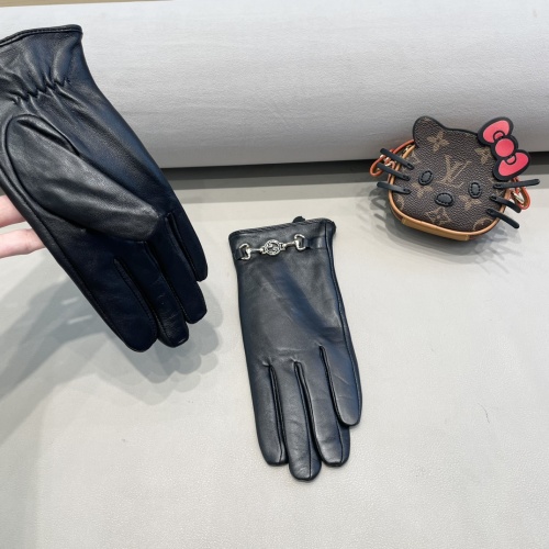 Replica Gucci Gloves For Women #1249596 $45.00 USD for Wholesale