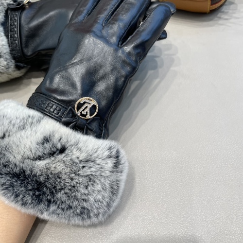 Replica Louis Vuitton LV Gloves For Women #1249597 $52.00 USD for Wholesale