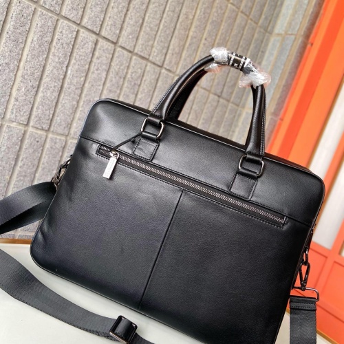 Replica Burberry AAA Man Handbags #1249598 $105.00 USD for Wholesale