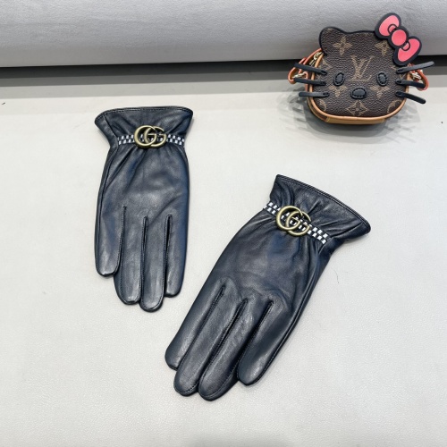 Gucci Gloves For Women #1249604 $48.00 USD, Wholesale Replica Gucci Gloves