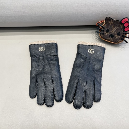 Gucci Gloves For Men #1249605 $60.00 USD, Wholesale Replica Gucci Gloves