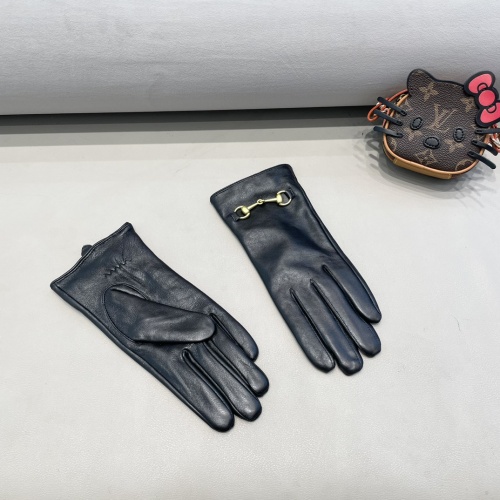 Replica Gucci Gloves For Women #1249606 $45.00 USD for Wholesale