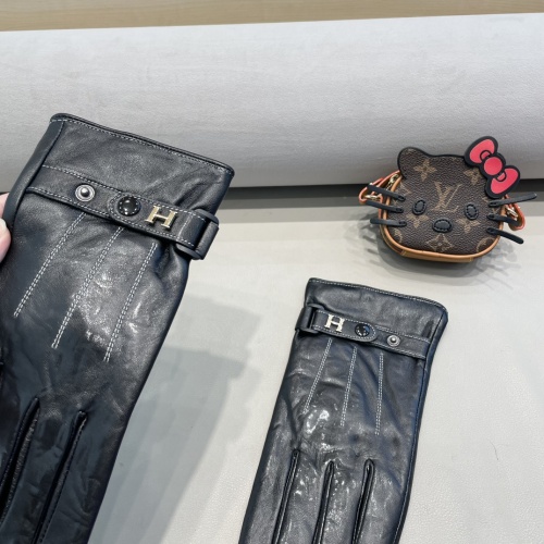 Replica Hermes Gloves For Men #1249607 $48.00 USD for Wholesale