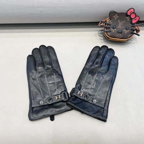 Replica Hermes Gloves For Men #1249607 $48.00 USD for Wholesale