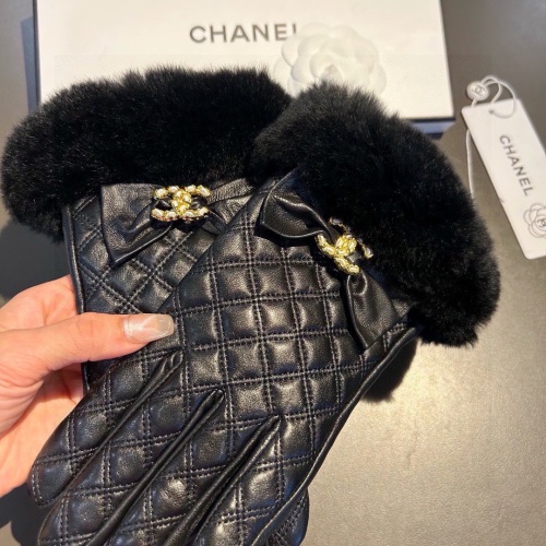 Replica Chanel Gloves For Women #1249611 $48.00 USD for Wholesale