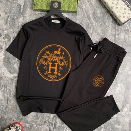 Hermes Tracksuits Short Sleeved For Men #1249640 $64.00 USD, Wholesale Replica Hermes Tracksuits