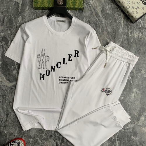 Moncler Tracksuits Short Sleeved For Men #1249641 $64.00 USD, Wholesale Replica Moncler Tracksuits