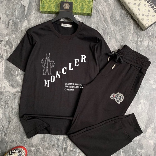 Moncler Tracksuits Short Sleeved For Men #1249642 $64.00 USD, Wholesale Replica Moncler Tracksuits