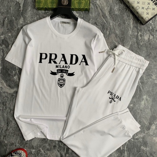 Prada Tracksuits Short Sleeved For Men #1249645 p.6586.89 RUB, Wholesale Replica Prada Tracksuits