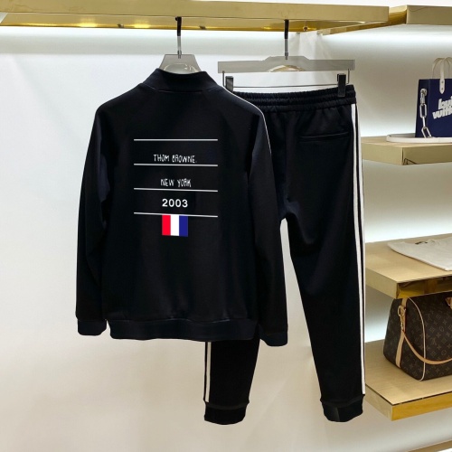 Replica Thom Browne TB Tracksuits Long Sleeved For Men #1249652 $102.00 USD for Wholesale