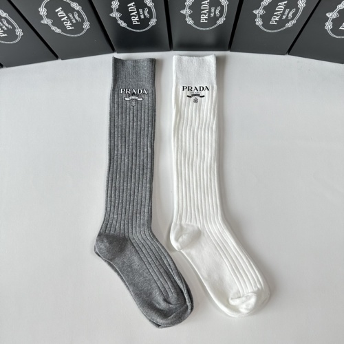 Prada Socks #1249776 $29.00 USD, Wholesale Replica Prada Socks