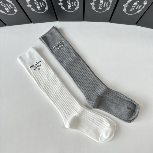 Replica Prada Socks #1249776 $29.00 USD for Wholesale