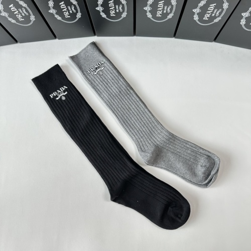 Replica Prada Socks #1249777 $29.00 USD for Wholesale