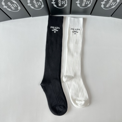 Prada Socks #1249778 $29.00 USD, Wholesale Replica Prada Socks