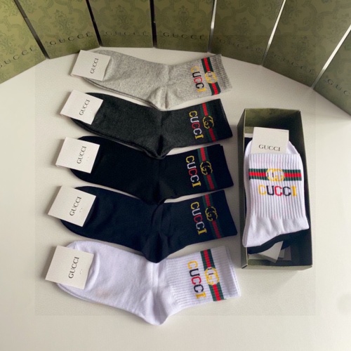 Replica Gucci Socks #1249788 $25.00 USD for Wholesale