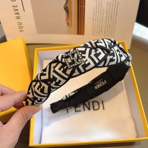 Replica Fendi Headband For Women #1249832 $27.00 USD for Wholesale