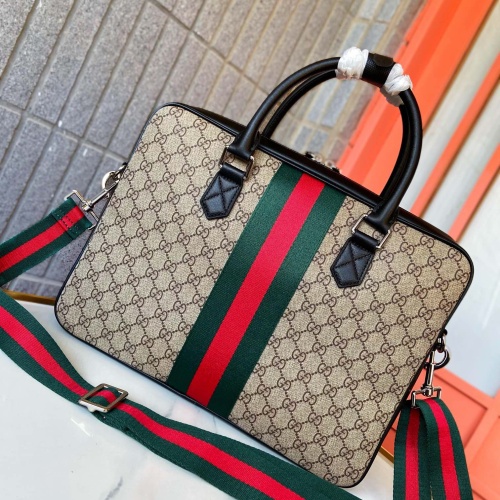 Replica Gucci AAA Man Handbags #1249872 $96.00 USD for Wholesale