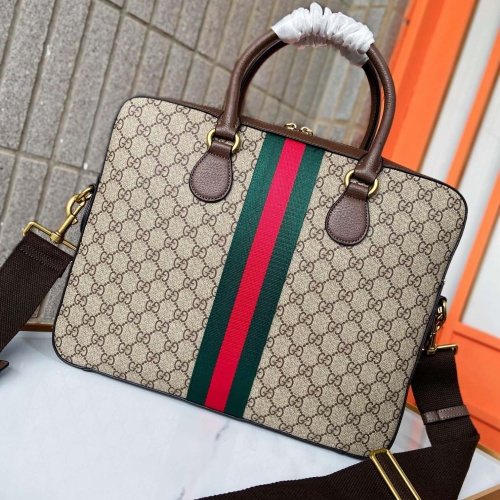 Replica Gucci AAA Man Handbags #1249874 $96.00 USD for Wholesale