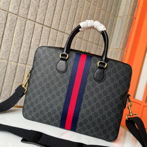 Replica Gucci AAA Man Handbags #1249875 $96.00 USD for Wholesale