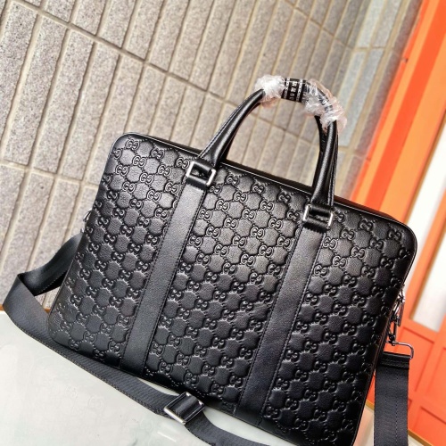 Replica Gucci AAA Man Handbags #1249883 $105.00 USD for Wholesale