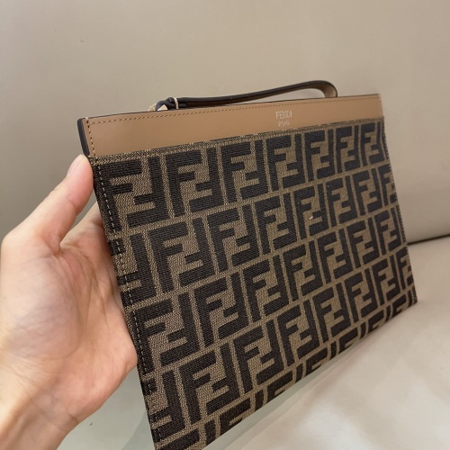 Replica Fendi AAA Man Wallets #1249965 $108.00 USD for Wholesale