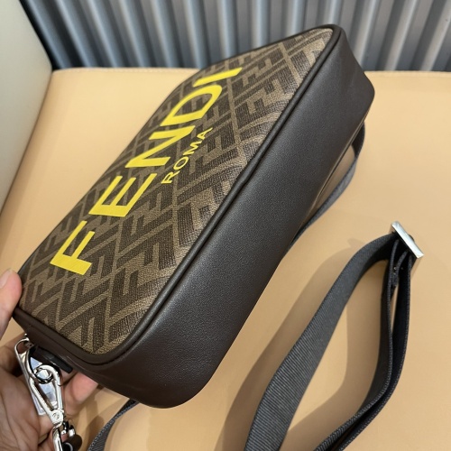 Replica Fendi AAA Man Messenger Bags #1249976 $130.00 USD for Wholesale