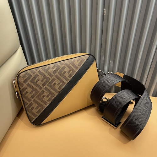 Replica Fendi AAA Man Messenger Bags #1249981 $130.00 USD for Wholesale