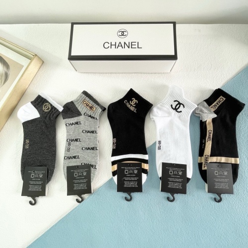 Replica Chanel Socks #1249991 $27.00 USD for Wholesale