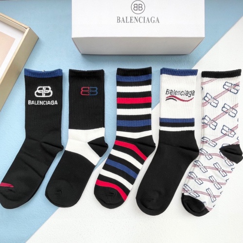 Balenciaga Socks #1250009 $29.00 USD, Wholesale Replica Balenciaga Socks