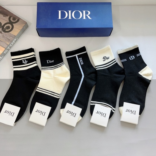 Christian Dior Socks #1250011 $27.00 USD, Wholesale Replica Christian Dior Socks