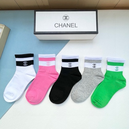 Chanel Socks #1250018 $27.00 USD, Wholesale Replica Chanel Socks