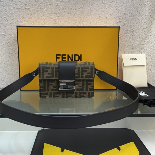 Replica Fendi AAA Quality Messenger Bags For Unisex #1250025 $122.00 USD for Wholesale